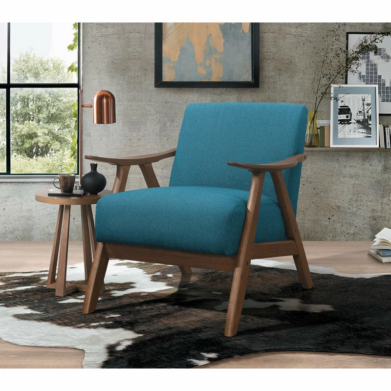Lexicon Home Verona Accent Chair, Blue 7 Lexicon Home Verona Accent Chair, Blue - Image 5