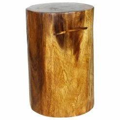 Kammika Import Export Co., Ltd (Thailand) Haussmann Wood Stump Stool Or Stand 11-14 In DIA X 18 In H Walnut Oil -GDF sofa Shop 45f1b8bf0c52ae3a 5810 w800 h800 b1 p0