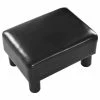 Costway Small Ottoman Footrest PU Leather Footstool Rectangular Seat Stool 2 Costway Small Ottoman Footrest PU Leather Footstool Rectangular Seat Stool -GDF sofa Shop 46015fad0bcefdb8 0818 w800 h800 b1 p0