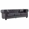 Meridian Furniture Bowery Velvet Sofa, Gray -GDF sofa Shop 4621728e0877b465 3125 w800 h800 b1 p0