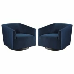 Modway Twist Performance Velvet Set Of 2 Swivel Chair EEI-4427-MID -GDF sofa Shop 46a14b8600cd2ccf 0896 w800 h800 b1 p0