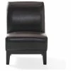 GDFStudio GDF Studio Brakar Brown Leather Armless Chair -GDF sofa Shop 477191a9035a547d 4558 w800 h800 b1 p0