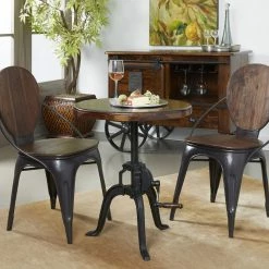 Coast To Coast Imports, LLC Manchester Brown Adjustable Round Accent Table 10 Coast To Coast Imports, LLC Manchester Brown Adjustable Round Accent Table -GDF sofa Shop 47c13ddb0cf989bd 6226 w800 h800 b0 p0