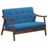 GDFStudio GDF Studio Buda Mid-Century Modern Settee, Navy Blue/Brown -GDF sofa Shop 4831330b01e1394f 0559 w800 h800 b1 p0
