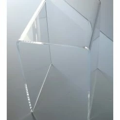 Southeastflorida Clear Acrylic End Table, 16"x12"x19", 3/8" Thick -GDF sofa Shop 484180730b2b0f00 6415 w800 h800 b0 p0