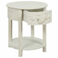 Coast To Coast Accents One Drawer Accent Table H24.00, Sanibel White Rub -GDF sofa Shop 4871b0fa0cf98db4 4044 w800 h800 b1 p0