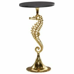 Brimfield & May Coastal Gold Aluminum Accent Table 80873 -GDF sofa Shop 493138c4005239cc 6926 w800 h800 b1 p0