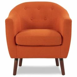 Lexicon Home Baylor Accent Chair, Orange