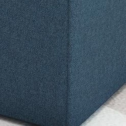 GDFStudio GDF Studio Tammy Fabric Square Ottoman, Navy Blue -GDF sofa Shop 49c1001401ca8094 1502 w800 h800 b0 p0