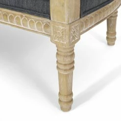 GDFStudio Alton Fabric Upholstered Loveseat, Charcoal And Natural -GDF sofa Shop 4c11971e013411d3 1925 w800 h800 b0 p0