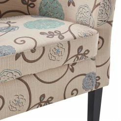 Belleze Modern Club Chair Barrel Design, Flower Print 11 Belleze Modern Club Chair Barrel Design, Flower Print -GDF sofa Shop 4ed16fe60f27b0f6 8330 w800 h800 b0 p0