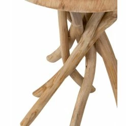 East At Main's Merrill Brown Round Teakwood Accent Table -GDF sofa Shop 4f8104a20862f201 9566 w800 h800 b0 p0