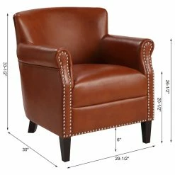 Comfort Pointe Holly Caramel Club Chair -GDF sofa Shop 4f8132aa0fc92736 6229 w800 h800 b1 p0