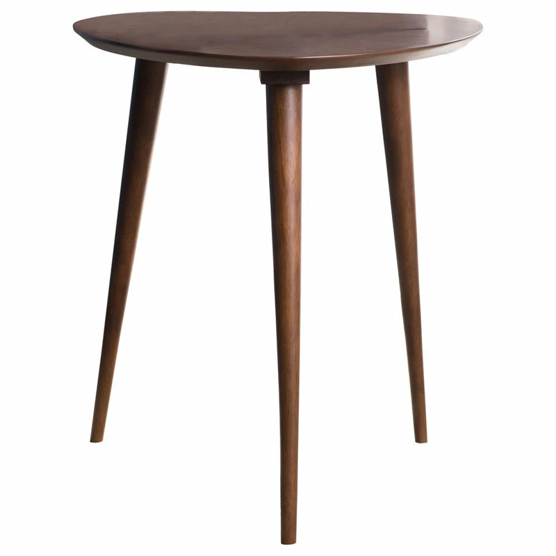 GDFStudio GDF Studio Finnian Wood Finish End Table, Walnut 3 GDFStudio GDF Studio Finnian Wood Finish End Table, Walnut