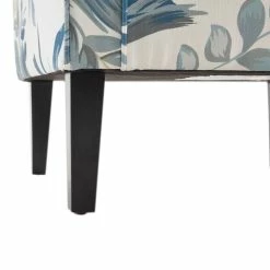 Belleze High Wingback Linen Armchair, Blue Floral 11 Belleze High Wingback Linen Armchair, Blue Floral -GDF sofa Shop 5051be700f115107 8044 w800 h800 b0 p0
