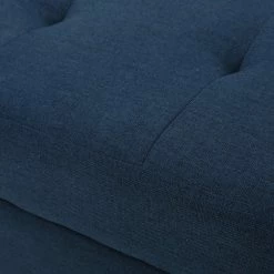 GDFStudio GDF Studio Carolina Tufted Cover Fabric Storage Ottoman, Dark Blue -GDF sofa Shop 50b1971101bab46a 9847 w800 h800 b0 p0