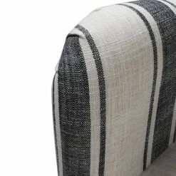 Karat Home Stripe Armchair Set Of 2, Black -GDF sofa Shop 54a1df4f010baac8 1405 w800 h800 b0 p0