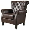 GDFStudio Solvang Contemporary Oversized Tufted Leather Club Chair, Hazelnut Brown 1 GDFStudio Solvang Contemporary Oversized Tufted Leather Club Chair, Hazelnut Brown -GDF sofa Shop 54c176dc0f9314fe 3756 w800 h800 b1 p0