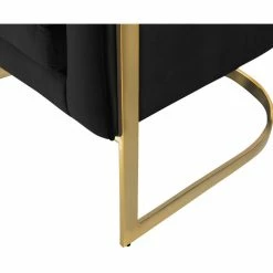 Meridian Furniture Carter Velvet Accent Chair, Black -GDF sofa Shop 55a12d9d02740d9e 3097 w800 h800 b0 p0