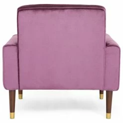 GDFStudio GDF Studio Betsy Modern Button-Tufted Waffle Stitching Velvet Armchair, Raisin -GDF sofa Shop 55c1295601d7adba 4883 w800 h800 b1 p0