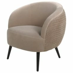 Jennifer Taylor Home London Ruched Barrel Accent Chair, Mink Beige Velvet 16 Jennifer Taylor Home London Ruched Barrel Accent Chair, Mink Beige Velvet -GDF sofa Shop 57816acc0e3adcd3 3593 w800 h800 b1 p0