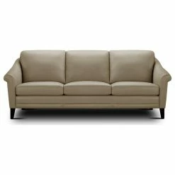 Hello Sofa Home Sienna Genuine Leather Midcentury Modern Sofa, Beige -GDF sofa Shop 57b1ef090f171f77 4450 w800 h800 b1 p0