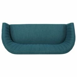 GDFStudio Deborah Mid-Century Fabric Loveseat, Teal, Brown 17 GDFStudio Deborah Mid-Century Fabric Loveseat, Teal, Brown -GDF sofa Shop 57e195d6026ba016 0803 w800 h800 b1 p0