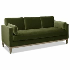 Jennifer Taylor Home Knox 84" Modern Farmhouse Sofa, Olive Green Performance Velvet -GDF sofa Shop 595142fd036c06f4 6632 w800 h800 b1 p0