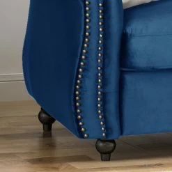 GDFStudio GDF Studio Vita Chesterfield Tufted Jewel Toned Velvet Sofa With Scroll Arms, Navy Blue -GDF sofa Shop 5af12fff0f931d5e 0632 w800 h800 b0 p0