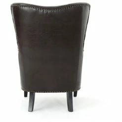 GDFStudio GDF Studio Romford Bonded Leather Wingback Club Chair, Brown 16 GDFStudio GDF Studio Romford Bonded Leather Wingback Club Chair, Brown -GDF sofa Shop 5b514c6101c43835 8769 w800 h800 b1 p0