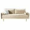 Coosy Home The Audrey I Velvet Round Arm Sofa, Ivory White 2 Coosy Home The Audrey I Velvet Round Arm Sofa, Ivory White -GDF sofa Shop 5ba12369022b8a64 1475 w800 h800 b1 p0