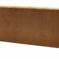 TOV Furniture Bea Velvet Sofa, Cognac -GDF sofa Shop 5c21647d00e46c7a 2973 w800 h800 b0 p0