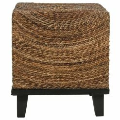 East At Main's Chruchill Brown Abaca Square Accent Table 17 East At Main's Chruchill Brown Abaca Square Accent Table -GDF sofa Shop 5da16b6b01f2ee40 0977 w800 h800 b1 p0