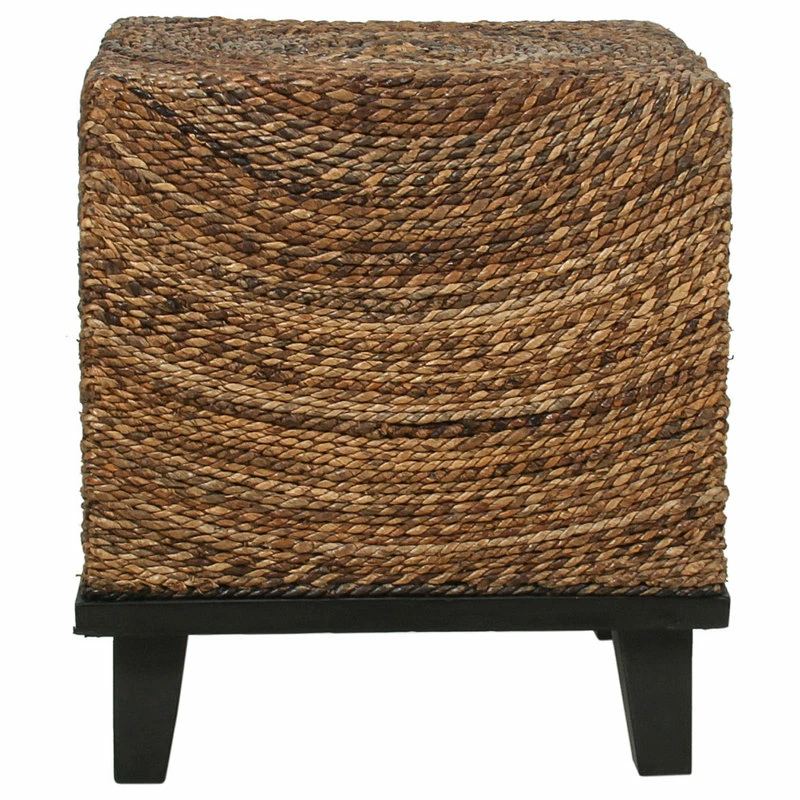 East At Main's Chruchill Brown Abaca Square Accent Table 10 East At Main's Chruchill Brown Abaca Square Accent Table - Image 8