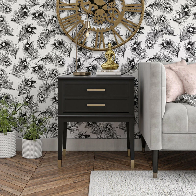 Brimfield & May Westerleigh End Table, Black 5 Brimfield & May Westerleigh End Table, Black - Image 3