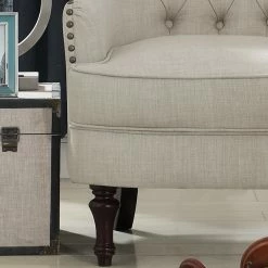 Rosevera Corporation Jagger Arm Chair, Beige -GDF sofa Shop 5ed1a5f00bae2a80 1098 w800 h800 b0 p0