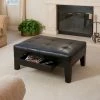 GDFStudio GDF Studio Tucson Leather Storage Ottoman Coffee Table, Black 2 GDFStudio GDF Studio Tucson Leather Storage Ottoman Coffee Table, Black -GDF sofa Shop 5f110d700f907a1e 8863 w800 h800 b0 p0