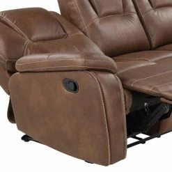 Steve Silver Katrine Manual Reclining Sofa, Brown -GDF sofa Shop 5f813d440f283b2b 7979 w800 h800 b0 p0