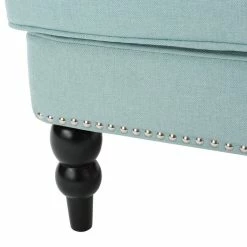 GDFStudio GDF Studio Madene Tufted Back Fabric/Microfiber Club Chair, Light Blue -GDF sofa Shop 6031182d01b1be0c 0713 w800 h800 b0 p0