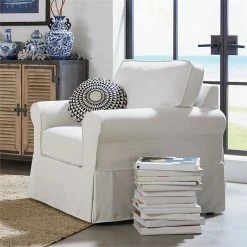 Office Star Products Ashton Chair With Ivory Beige Fabric Slip Cover -GDF sofa Shop 60e1a07300dfed42 3730 w800 h800 b0 p0
