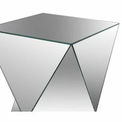 StyleCraft Home Collection Pedestal Table Crafted In Triangular Mirror -GDF sofa Shop 61e102450f8634ed 2434 w800 h800 b1 p0