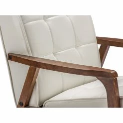 Baxton Studio Mid-Century Masterpieces Club Chair, White -GDF sofa Shop 622185150b43bea2 1236 w800 h800 b0 p0