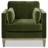 Jennifer Taylor Home Knox 36" Modern Farmhouse Arm Chair, Olive Green Performance Velvet -GDF sofa Shop 627141a501394769 6251 w800 h800 b1 p0