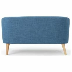 GDFStudio GDF Studio Carol Button Back Mid Century Fabric Modern Loveseat, Muted Blue -GDF sofa Shop 62b145e20f9075fc 6976 w800 h800 b1 p0
