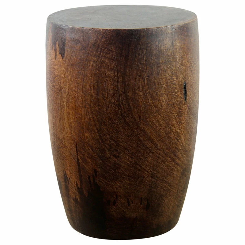 Kammika Import Export Co., Ltd (Thailand) Haussmann Mango Wood Merlot End Table 15 In D X 20 In High Mocha Oil 4 Kammika Import Export Co., Ltd (Thailand) Haussmann Mango Wood Merlot End Table 15 In D X 20 In High Mocha Oil - Image 2