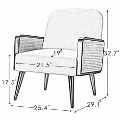 Karat Home Elva Armchair, Linen -GDF sofa Shop 6351452c02f21c99 1426 w800 h800 b1 p0