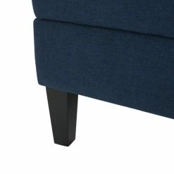 GDFStudio GDF Studio Carolina Tufted Cover Fabric Storage Ottoman, Dark Blue -GDF sofa Shop 6361102b01bab468 9847 w800 h800 b0 p0