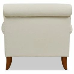 Jennifer Taylor Home Alana Lawson Accent Arm Chair Metal Casters, Light Beige -GDF sofa Shop 63819a7f004c15e1 6595 w800 h800 b1 p0