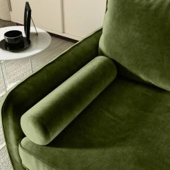 Coosy Home The Audrey I Velvet Round Arm Loveseat, Olive Green -GDF sofa Shop 639172c702437886 1434 w800 h800 b0 p0