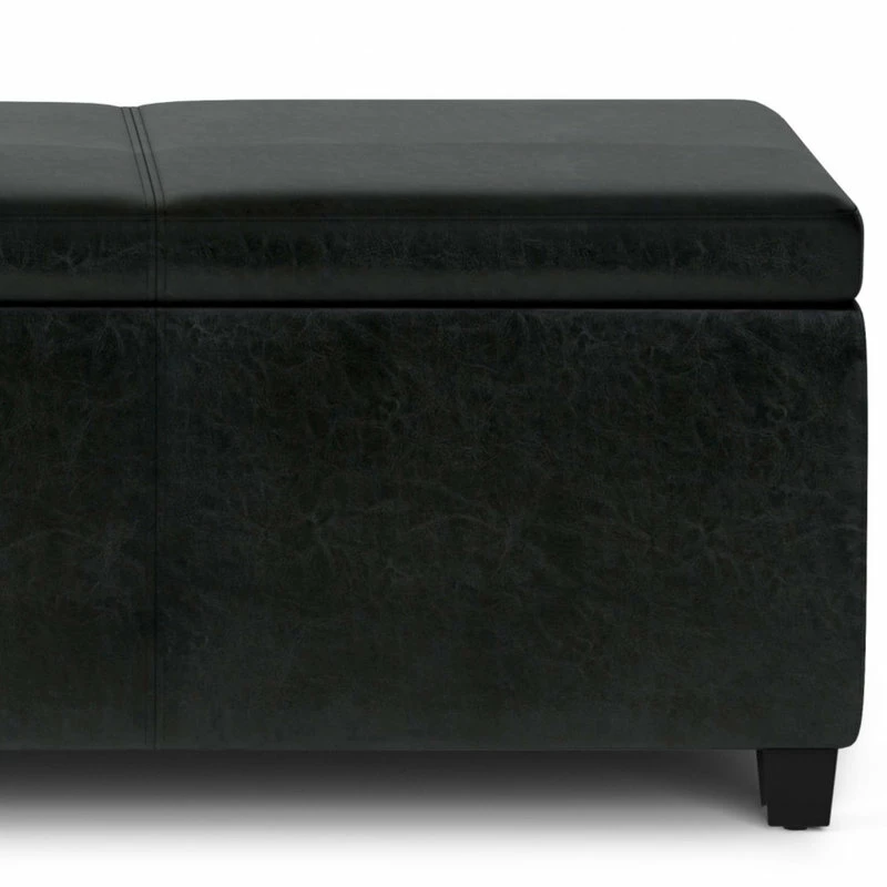 Simpli Home Ltd. Avalon Extra Large Storage Ottoman Bench 7 Simpli Home Ltd. Avalon Extra Large Storage Ottoman Bench - Image 5